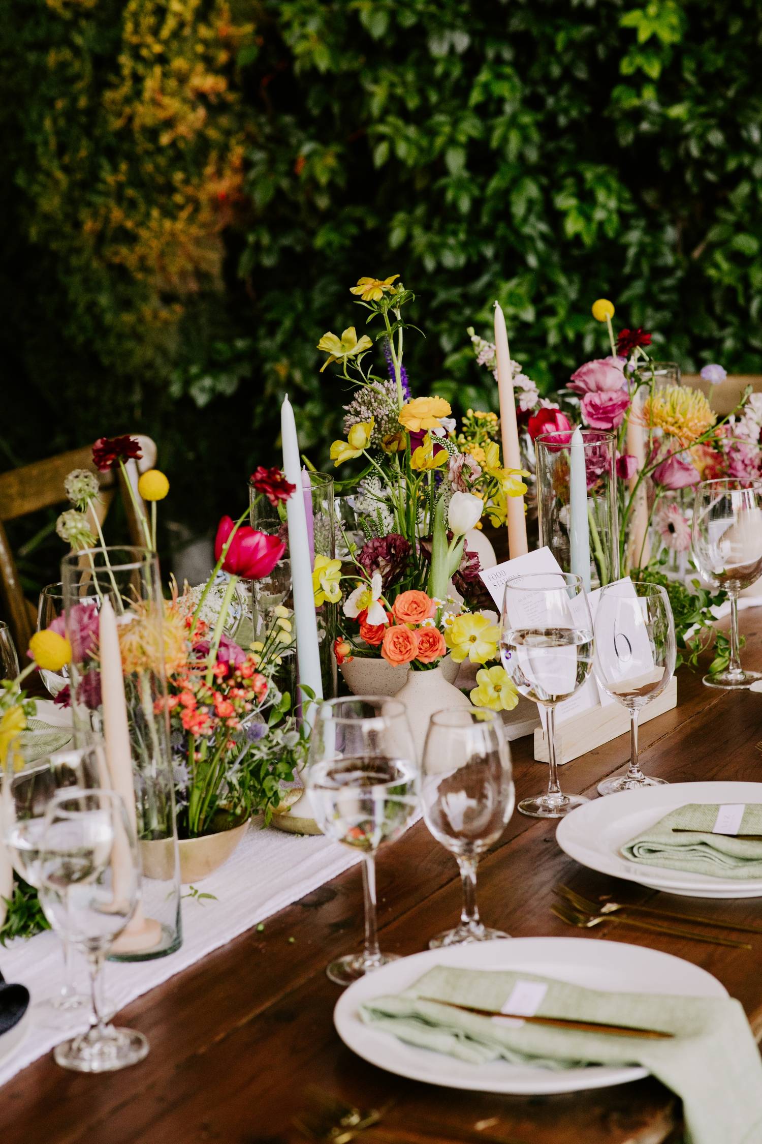 Tafeldecoratie bloemen (3)
