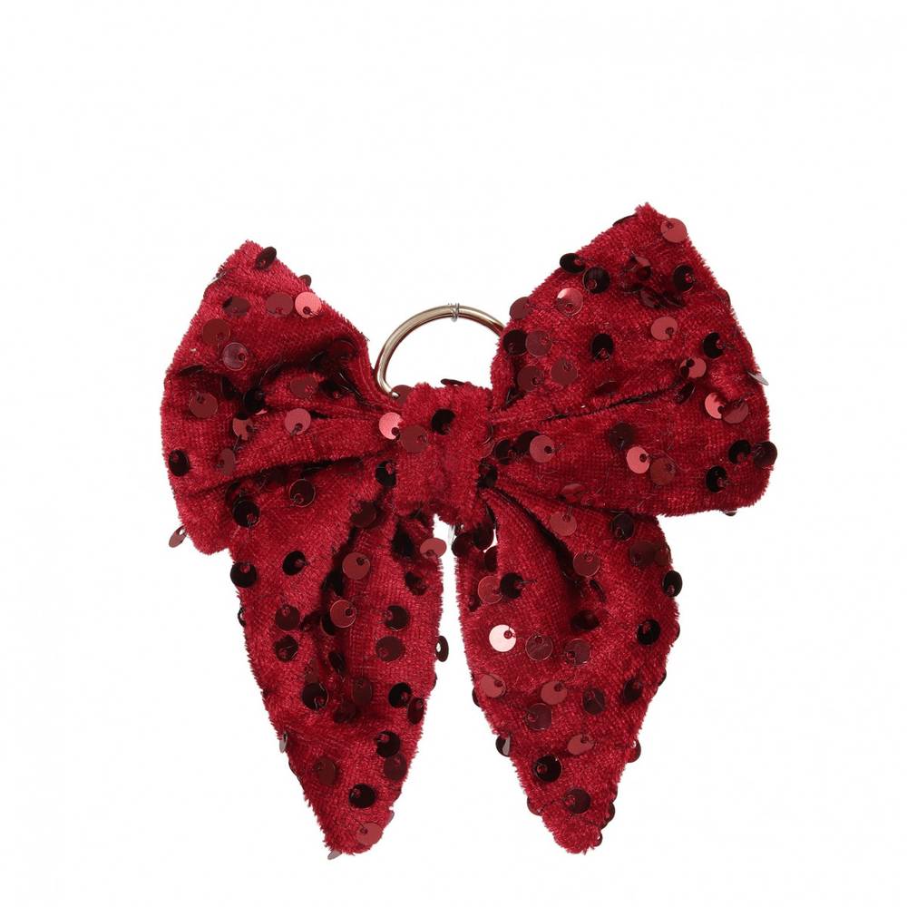 Deko Schleife rot 14x14cm