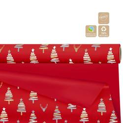 Papier Rolle 70cm 40m Duo Mat Vanessa rot