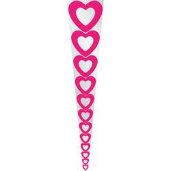 Tüte 1Rose Herz rot 60x14x03cm x50 