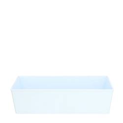 Kunststoff Schale weiss 20x06x08cm 