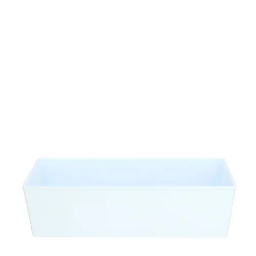 Kunststoff Schale weiss 20x06x08cm 