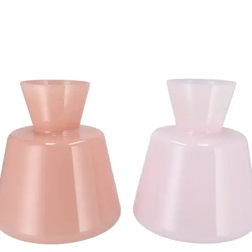 Glas Vase Beau rosa mix 25x23cm