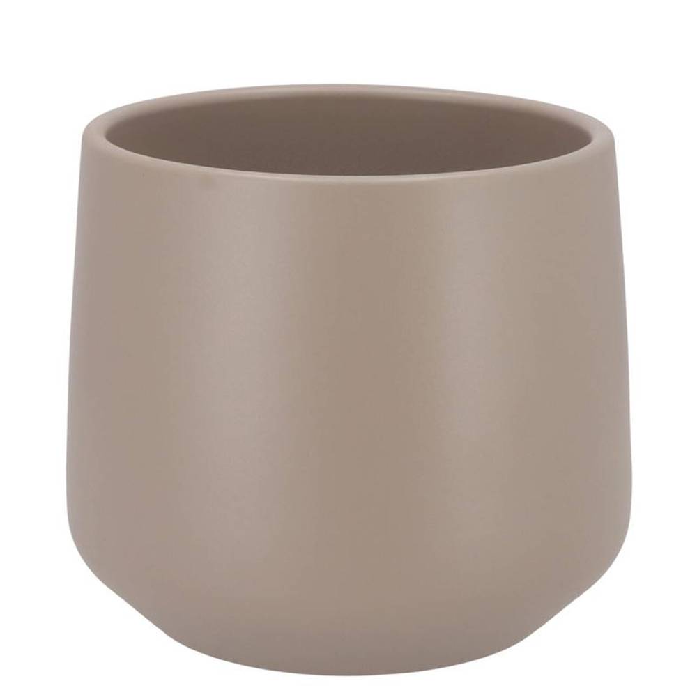 Keramik Übertopf Berlin grau D18cm H18cm