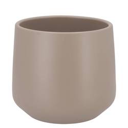 Keramik Übertopf Berlin grau D18cm H18cm