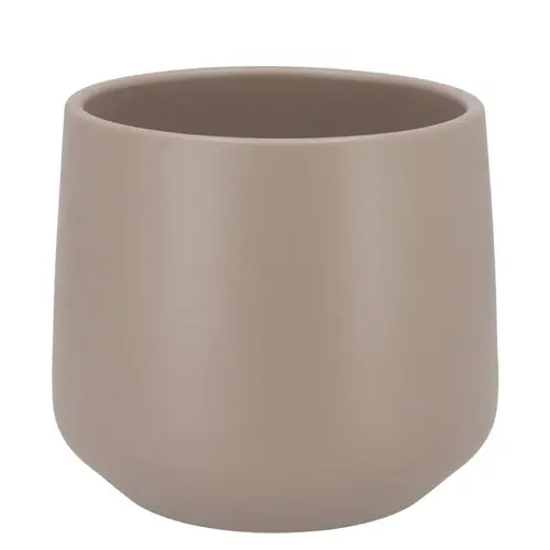 Keramik Übertopf Berlin grau D18cm H18cm