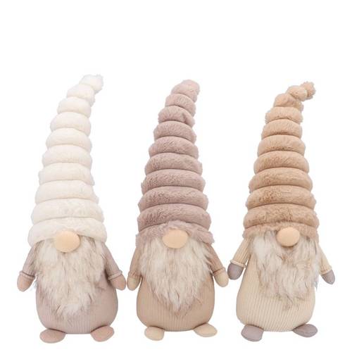 Gnome Cozy mix creme 10x07x30cm