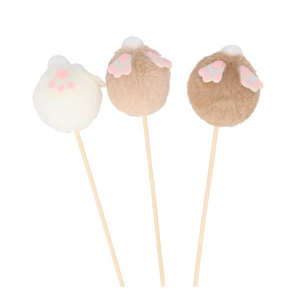 Hase auf Stab Fun mix D07cm H38cm