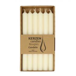 Spitzkerzen Rustikal creme D02.2cm H25cm