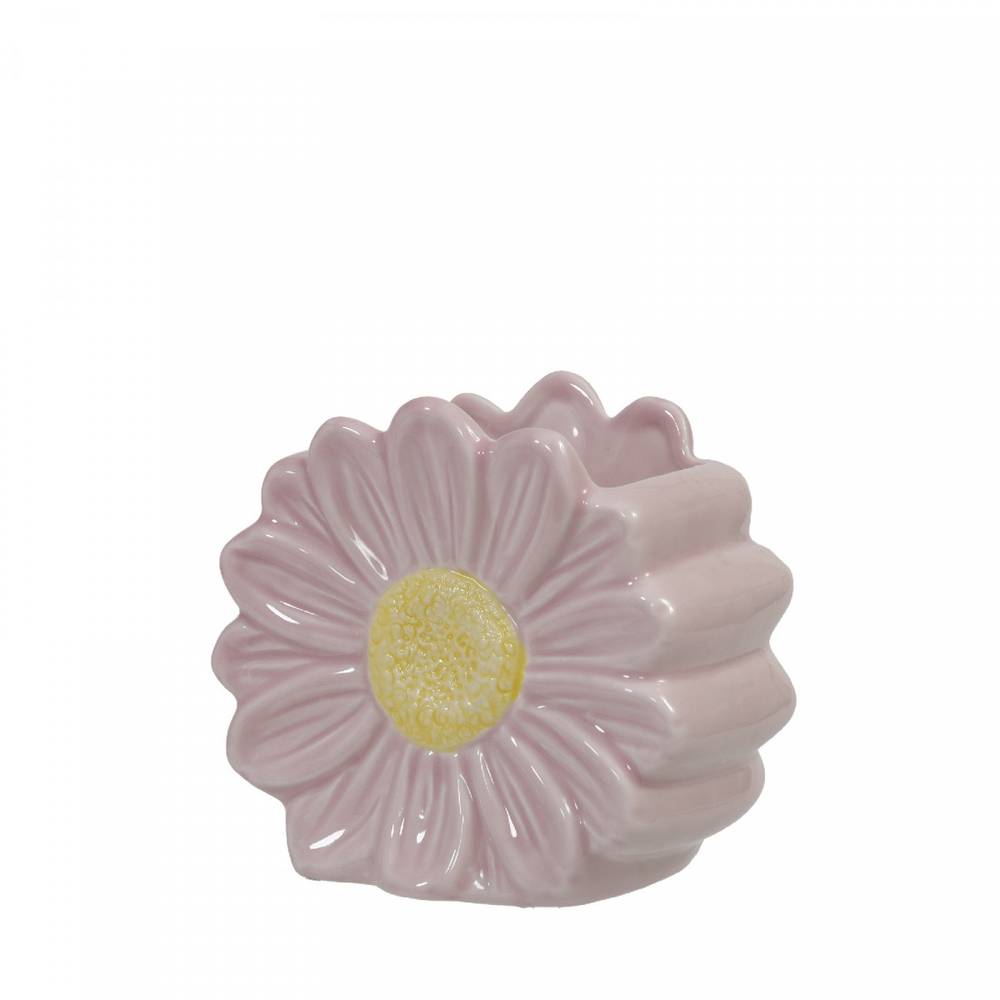 Keramik Vase Daisy lila 11x07x10cm 