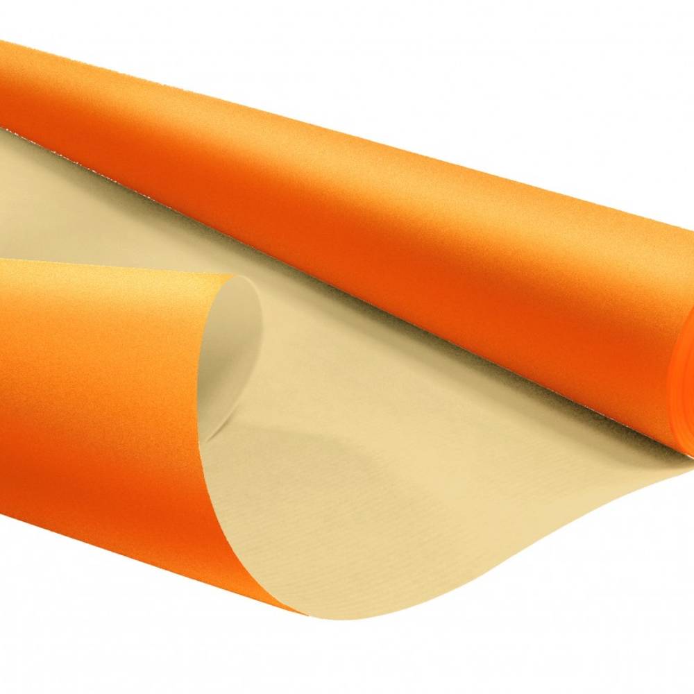 Papier Rolle Eco 80cm wasserb. orange 25m