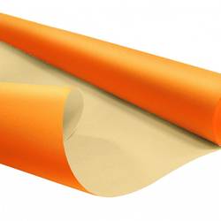 Papier Rolle Eco 80cm wasserb. orange 25m
