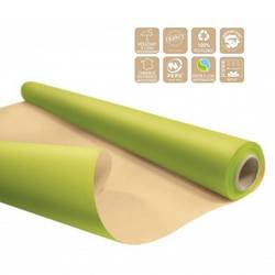 Papier Rolle Eco 80cm wasserb. Lime 25m