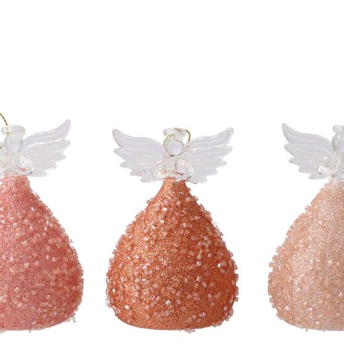 LED ENGEL GLAS NUDE ASS 6X9CM