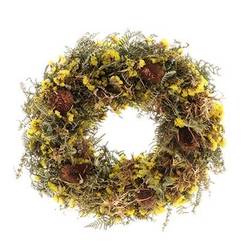 Kranz gelb/braun Sunset Field D40cm