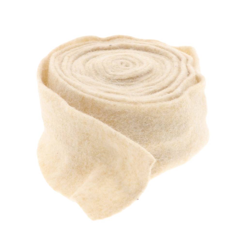 Filzbandrolle creme D08cm L500cm