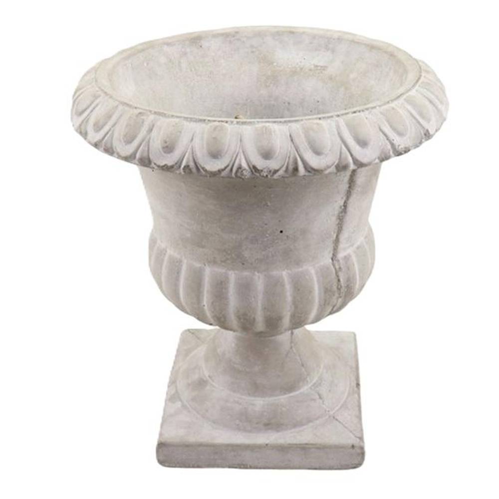 Beton Schale Zelbio grau D14cm H15cm