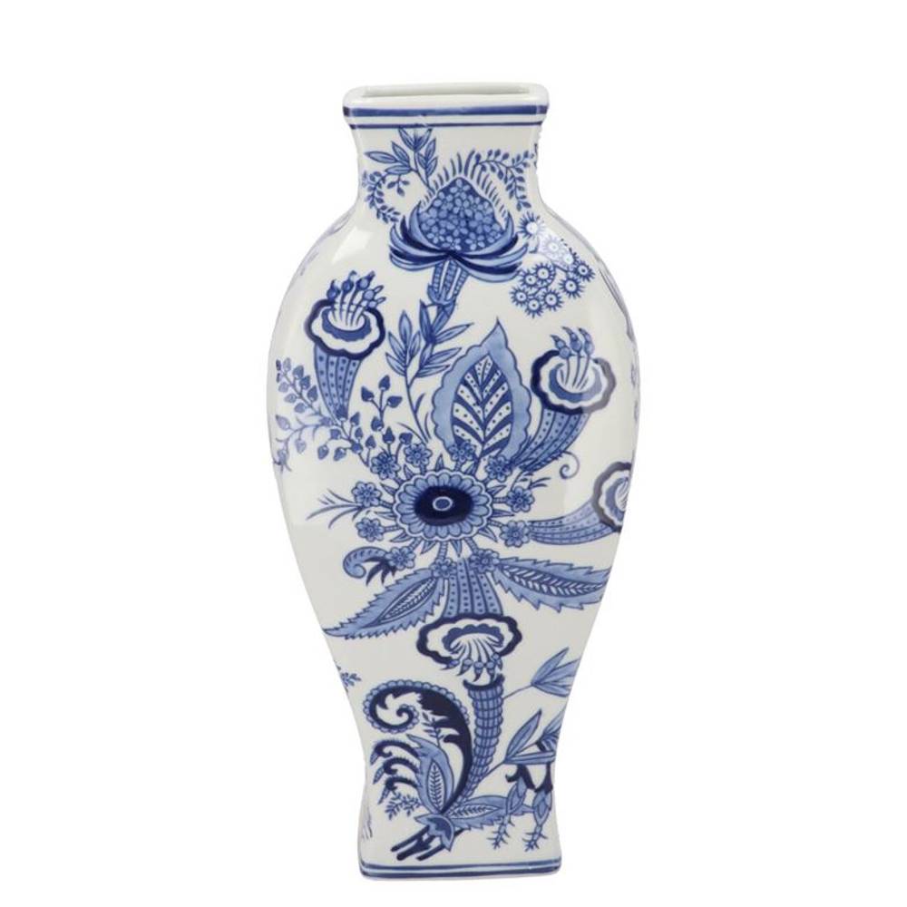 Porzellan Vase Hailey blau D19cm H40cm