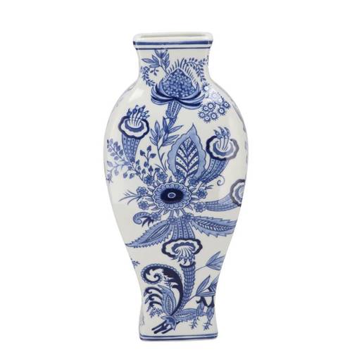 Porzellan Vase Hailey blau D19cm H40cm