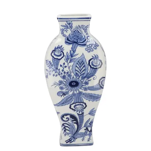 Porzellan Vase Hailey blau D19cm H40cm
