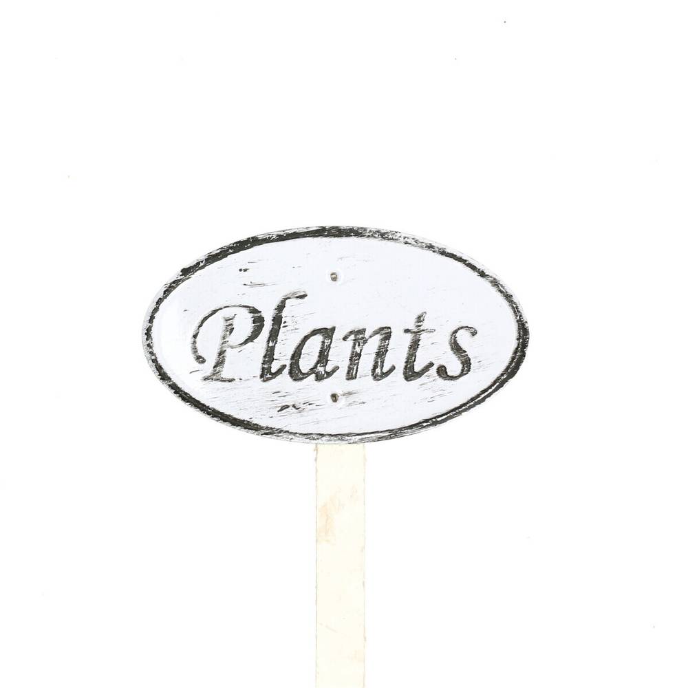 Plants auf Stab Metall L20cm 04x08cm