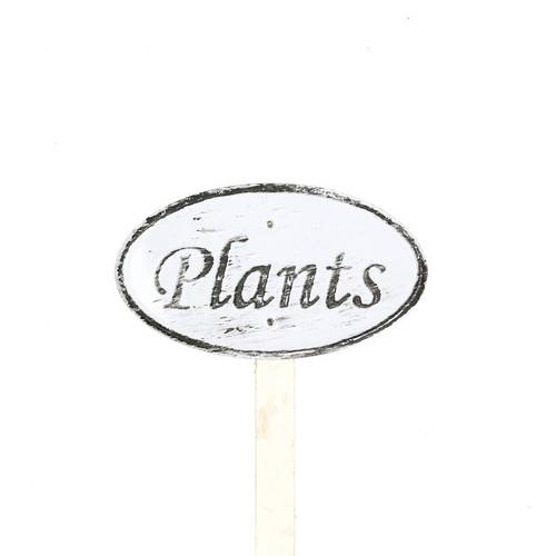 Plants auf Stab Metall L20cm 04x08cm