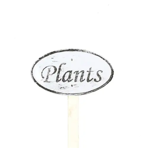 Plants auf Stab Metall L20cm 04x08cm