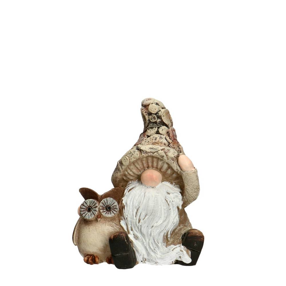 Gnom braun 07x03x12.5cm