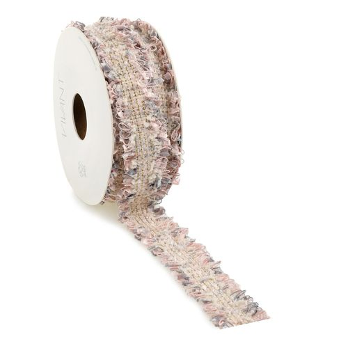 Band Cera alt rosa/grau 25mm 5m