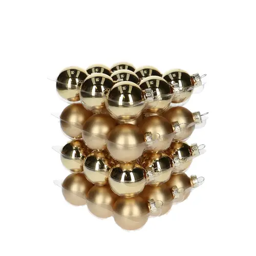 Kugel gold mix D04cm x36