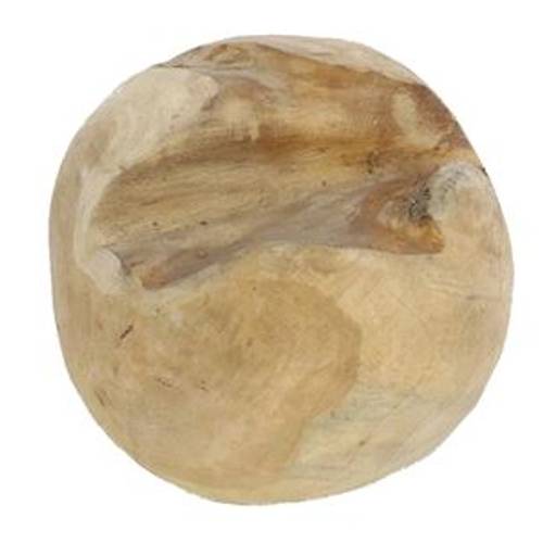 Teakholz Kugel natur D15cm