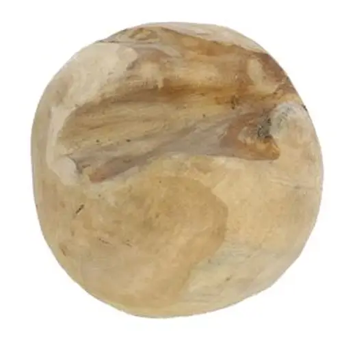 Teakholz Kugel natur D15cm