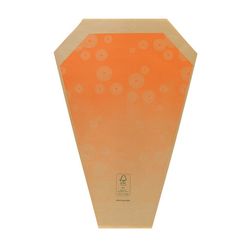 Tüte Kraft Bright orange 50x35x10cm x25