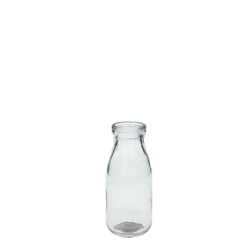 Glas Flasche D04/06cm H14cm
