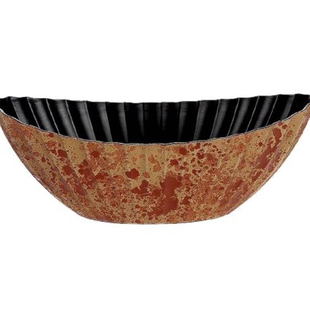 Melamine Boot rostig 28x12x11cm