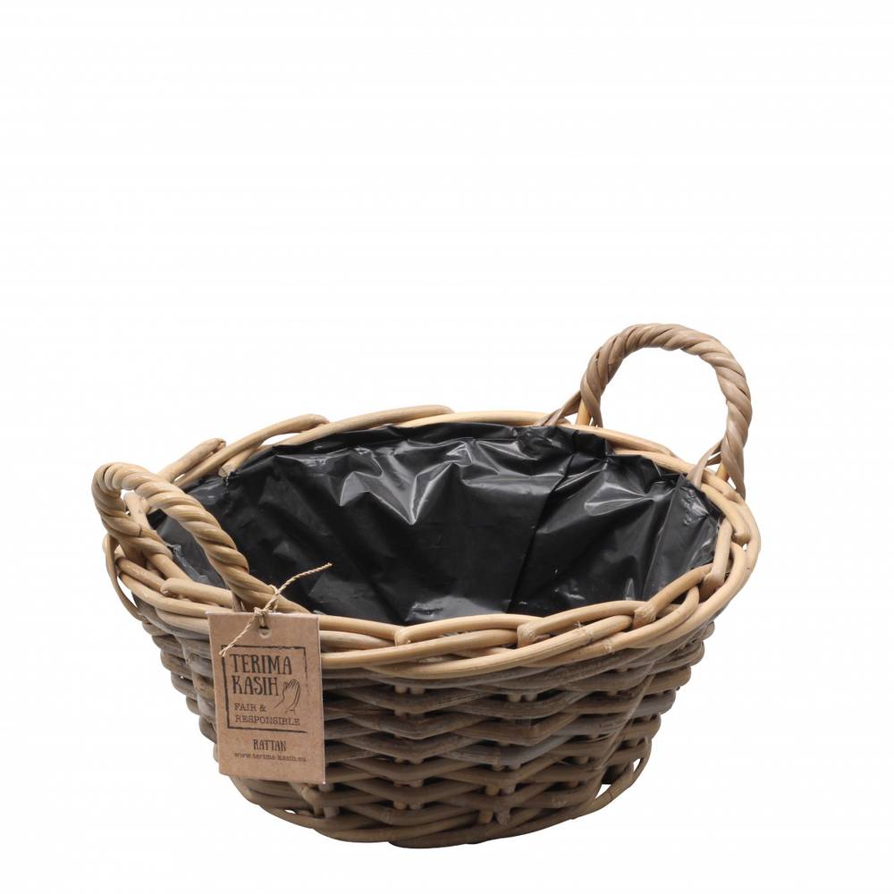 Korb Terima Rund braun D31cm H13cm