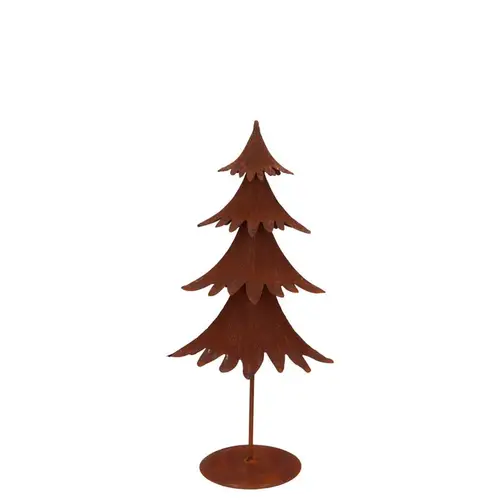Deko Baum Scottish Rost 13x09x20cm