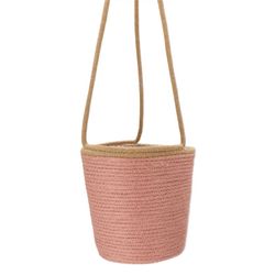 Korb Hang Tripoli rosa D23cm H23cm