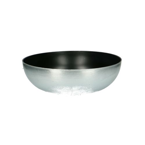 Melamine Schale silber D30cm H10cm