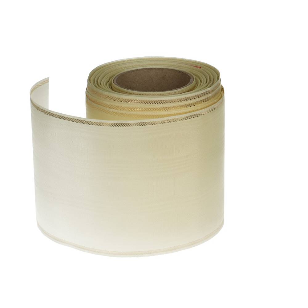 Kranzband Moire creme 100mm 25m