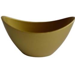 Melamine Boot gold 20x09x11.5cm