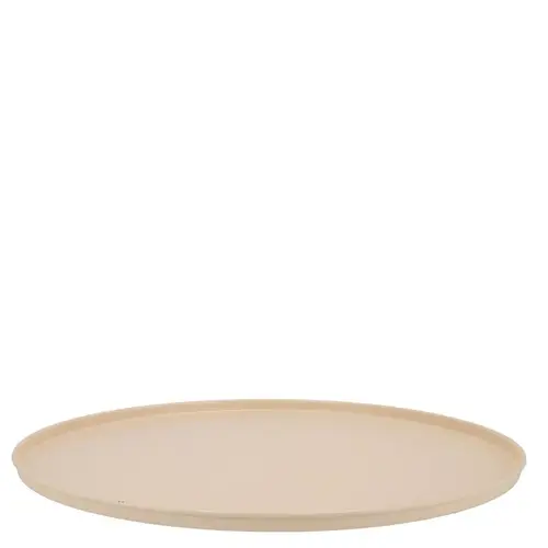 Teller Metall creme 37x02cm