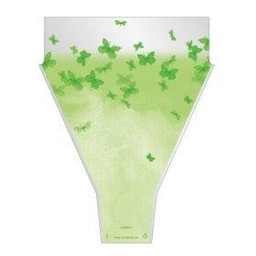 Tüte Papillon grün 50x35x10 x50 