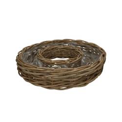 Korb Rotan Ring D30cm H09cm