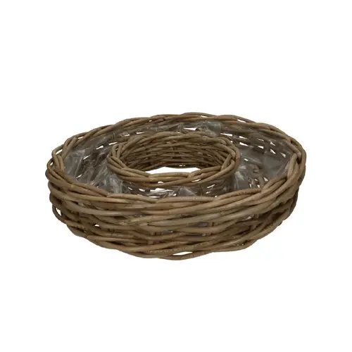 Korb Rotan Ring D30cm H09cm