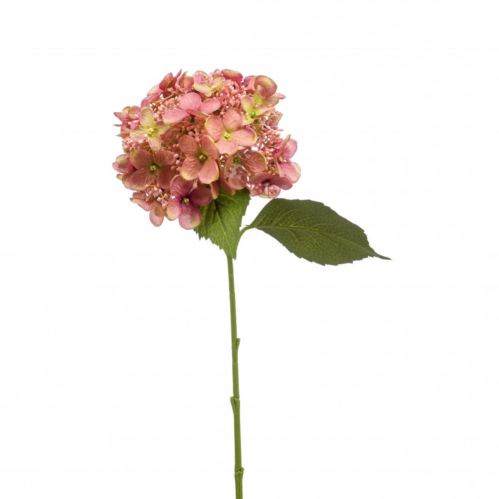 Seiden Hydrangea alt rosa L50cm