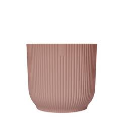 Kunststoff Übertopf Vibes rosa D18cm H17cm