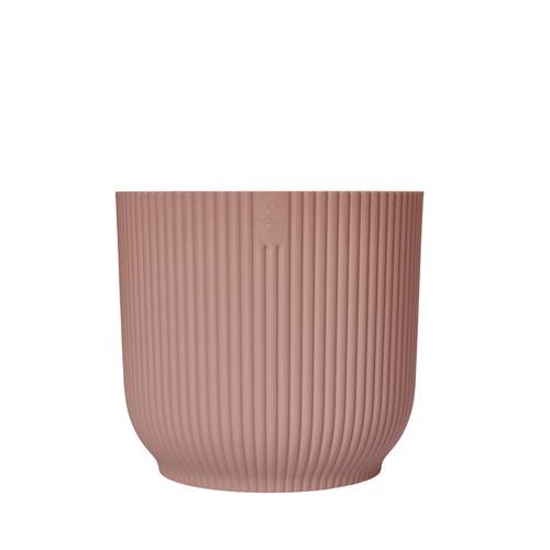 Kunststoff Übertopf Vibes rosa D18cm H17cm