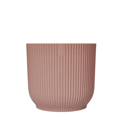 Kunststoff Übertopf Vibes rosa D18cm H17cm