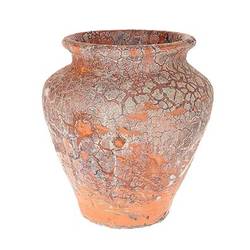 Outdoor Vase Harz terrakotta D30cm H33cm